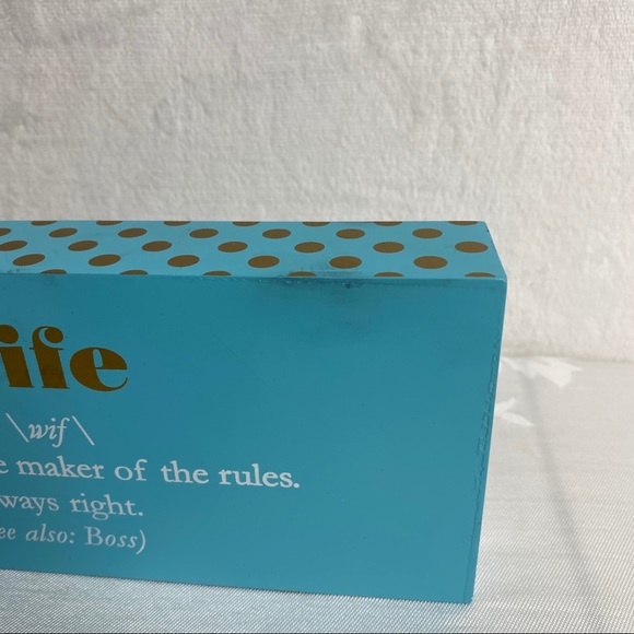 🚨Macbeth collection WIFE “the boss” decoration - Picture 2 of 13